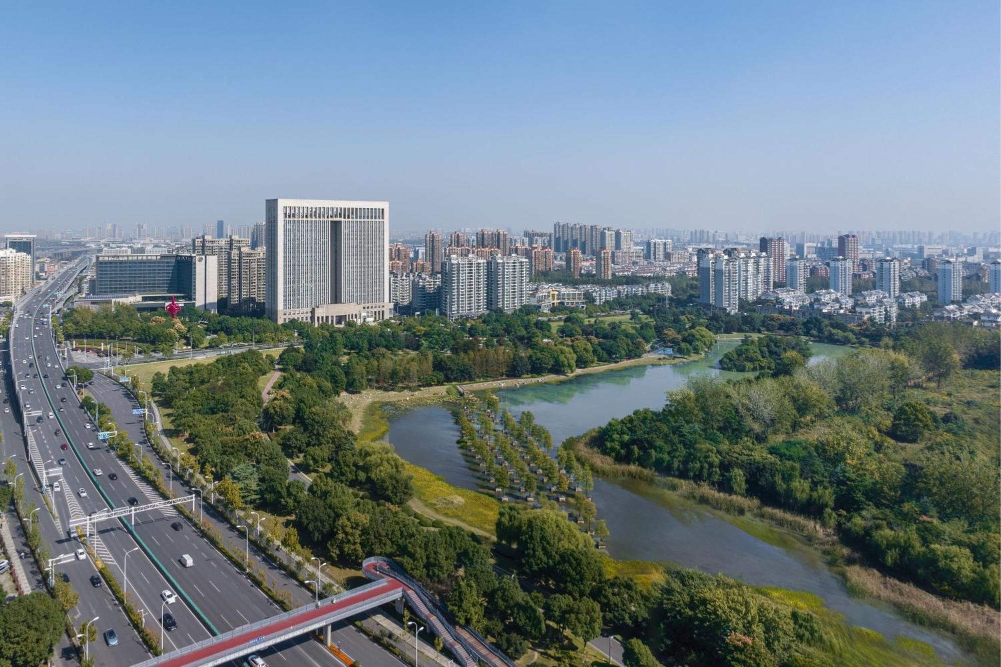 Sheraton Hefei Xinzhan Hotel Exterior foto